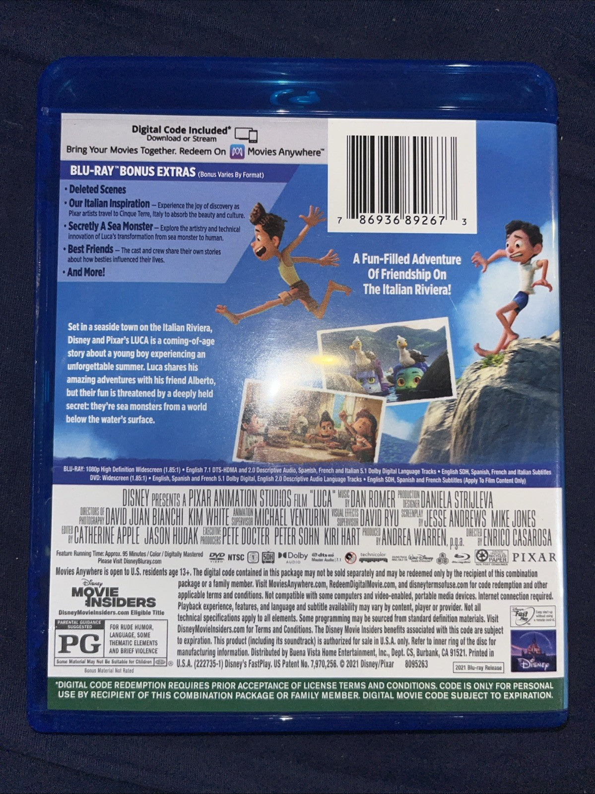 Luca (Blu-ray, 2021)