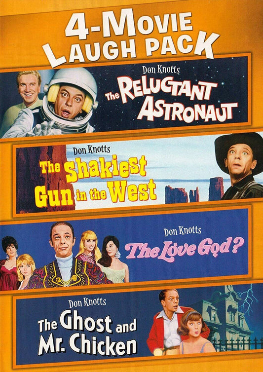 Reluctant Astronaut/Shakiest Gun in the West/The Love God?/Ghost & Mr. Chicken