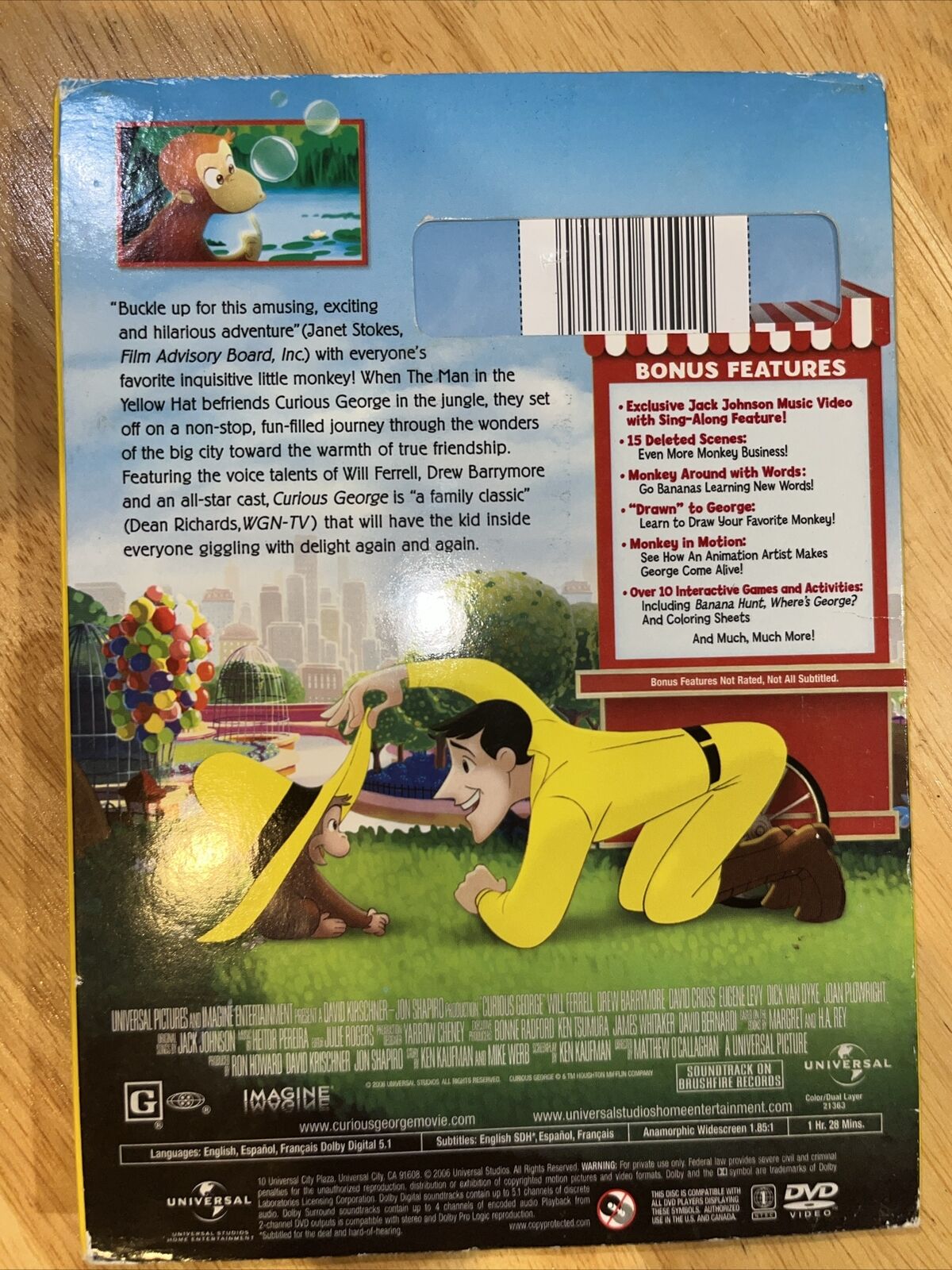 Curious George (DVD, 2006)