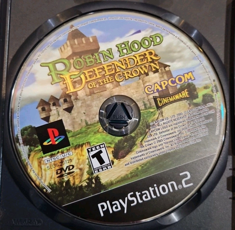 Robin Hood: Defender of the Crown (PS2) Mint. Tested. w/Manual