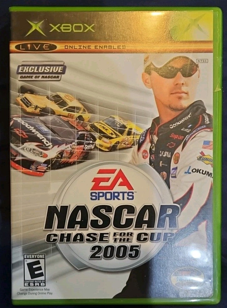 NASCAR 2005: Chase for the Cup (Xbox) Tested. No Scratches. New Case