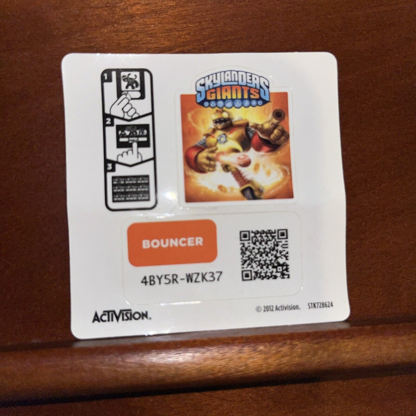 Skylanders Bouncer With Stickers And Card ￼