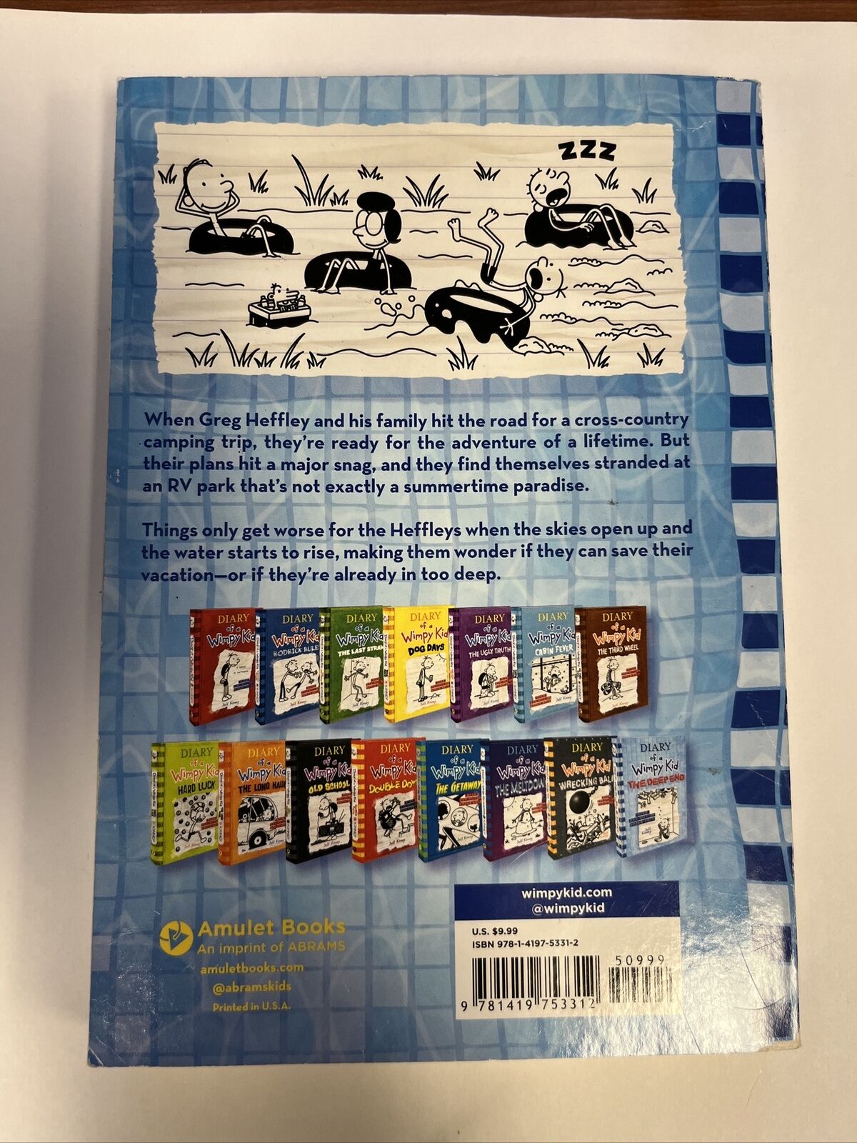 The Deep End [Diary of a Wimpy Kid Book 15] - Paperback