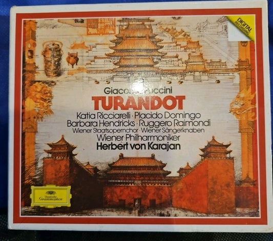 Turandot by Herbert von Karajan (CD, 1990)