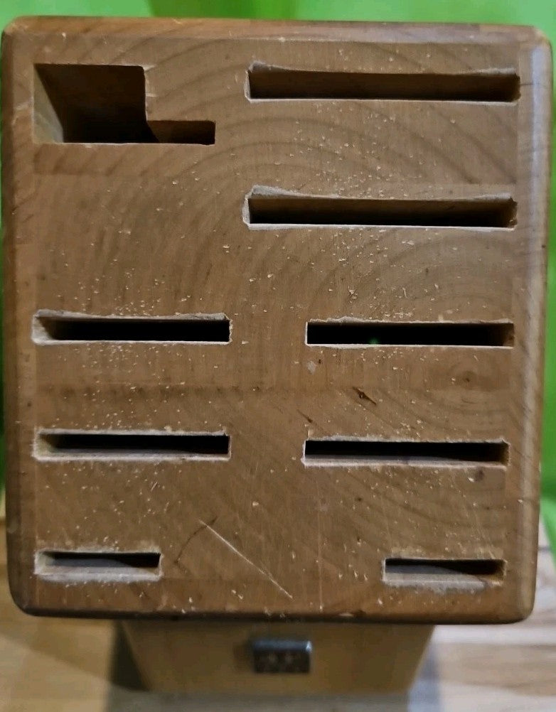 Birch 10 Slot Knife Block