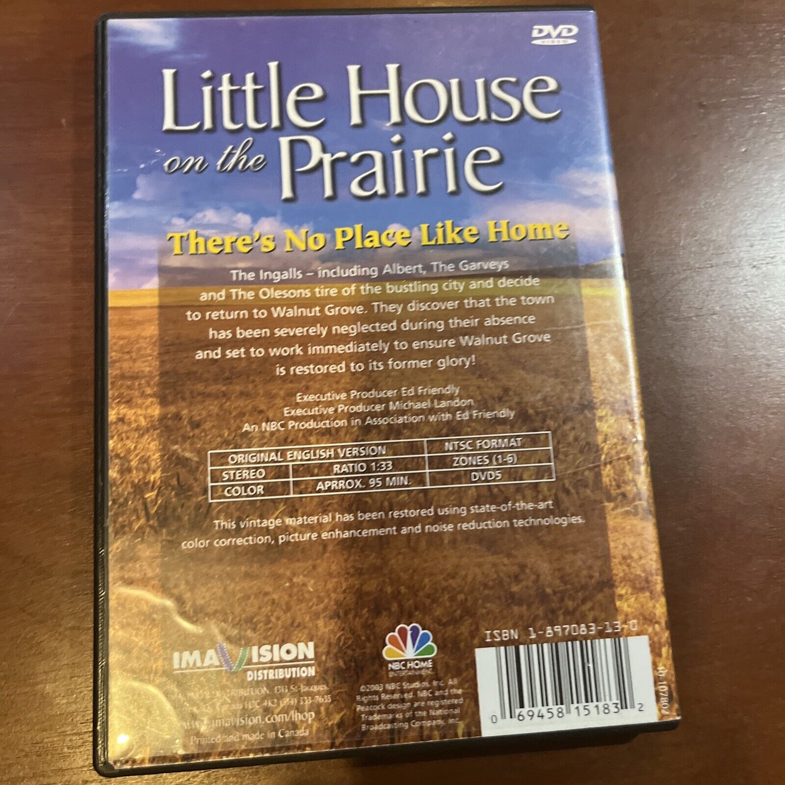 Little House on the Prairie - There’s No Place Like Home (DVD, 2003) TV Special