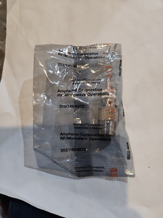Amphenol 203/743-9272 RF Microwave 999-226B Connector 554/92/3127