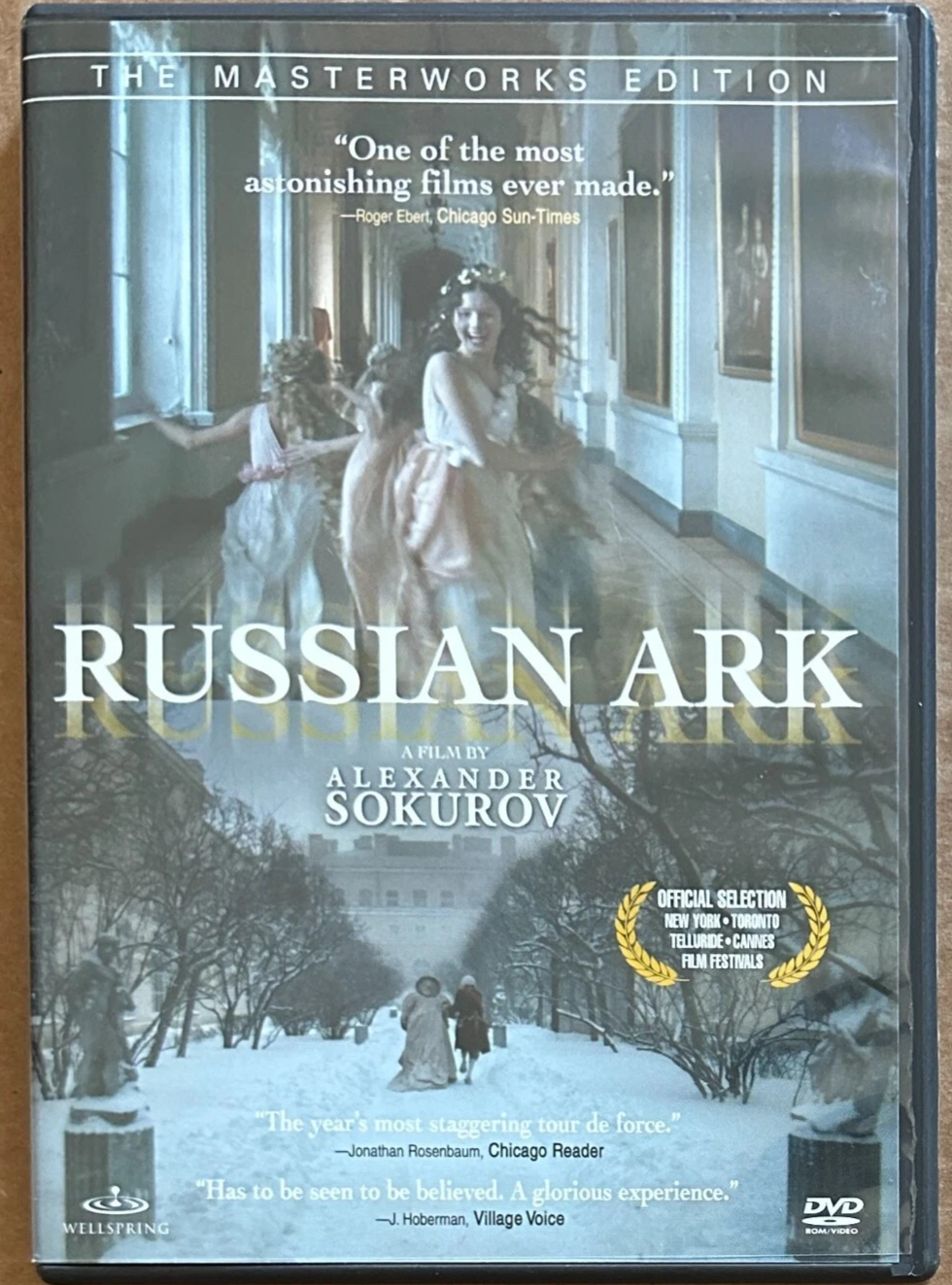 Alexander Sokurov’s RUSSIAN ARK (2002) (DVD) Tested. New Case. Stained Liner
