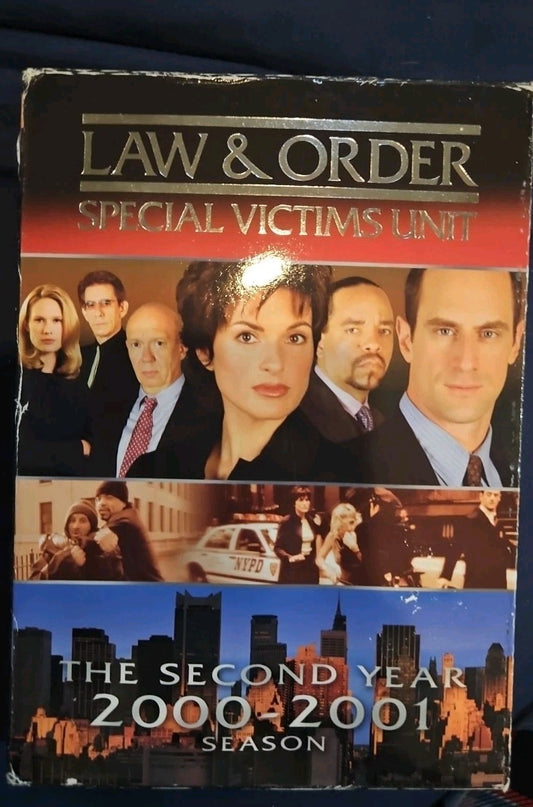 Law & Order: Special Victims Unit - The Second Year (DVD, 2005, 3-Disc Set)