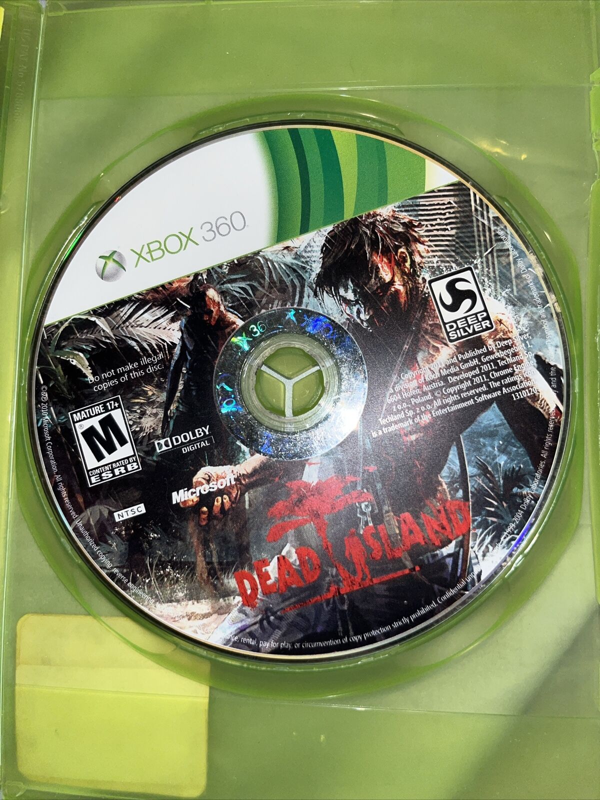 Dead Island (Microsoft Xbox 360, 2011)