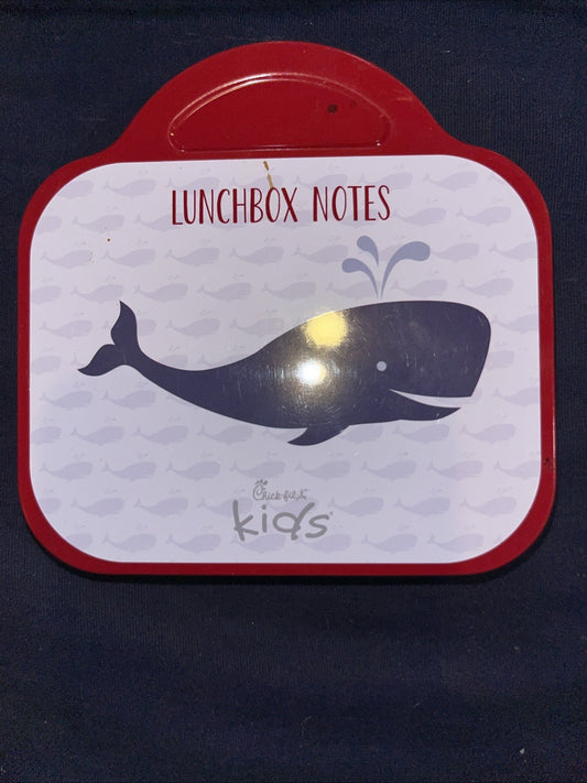Chick-fil-A Lunch Box Notes Includes 5 Notecards  Kids Inspiration. -New-