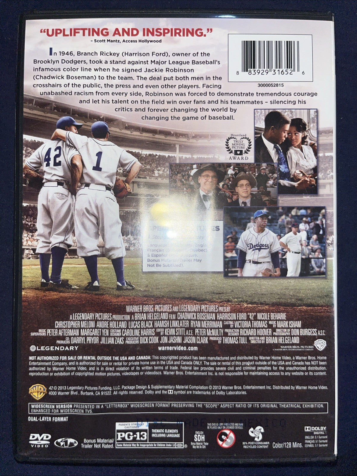 42 (DVD, 2013)