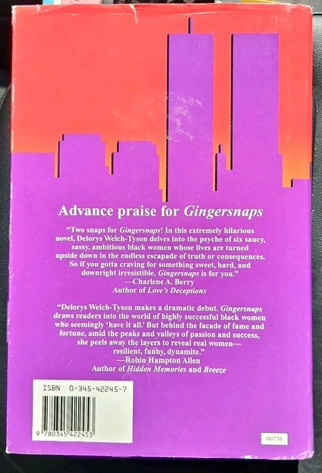 Gingersnaps by Delorys Welch-Tyson (1998, Hardcover)