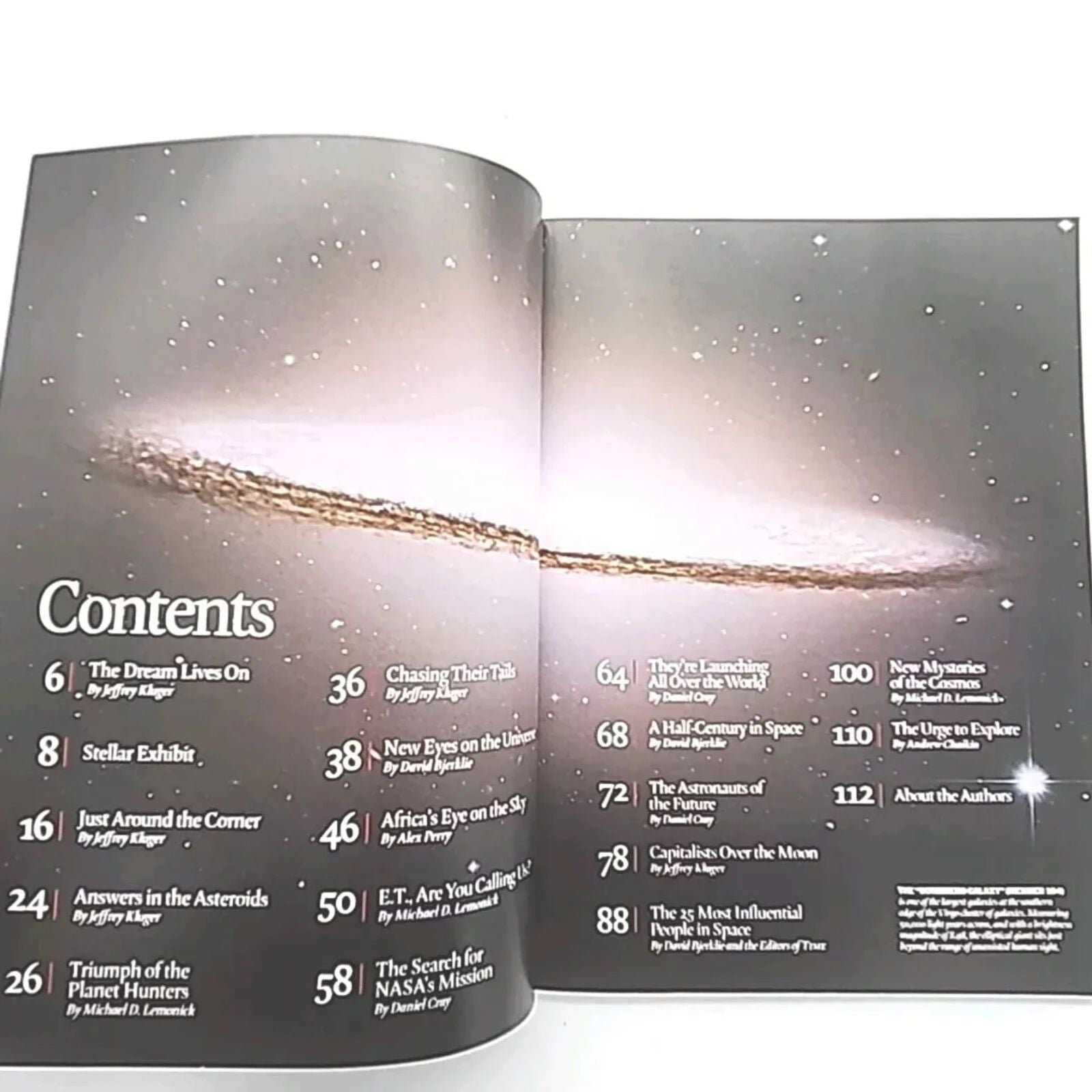 Time New Space Discoveries by Jeffery Kluger & Michael Lemonick Magazine