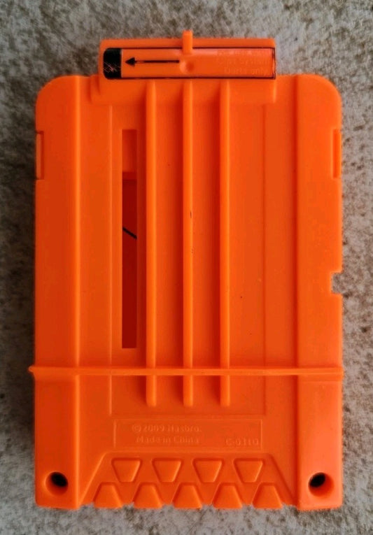 Nerf N-Strike 6 Round Dart Clip Magazine Orange Used For N-Strike Recon CS-6