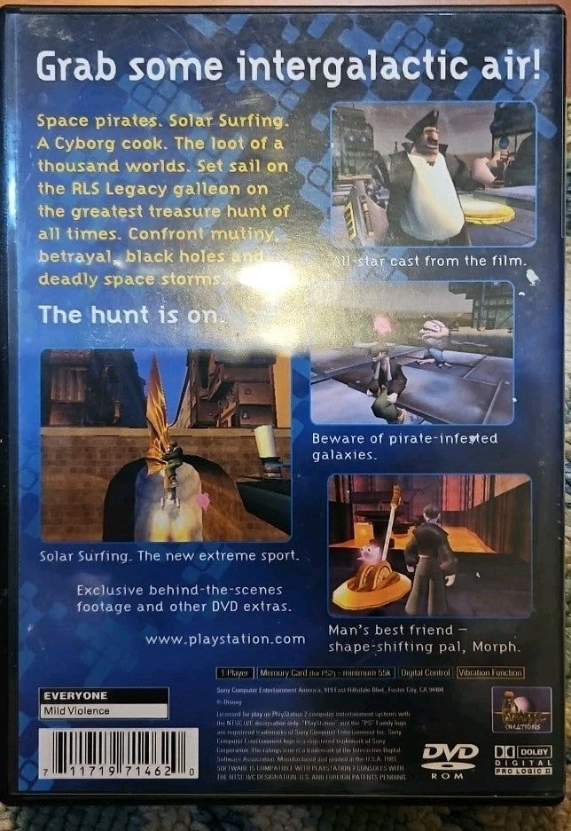 Disney's Treasure Planet (PS2) Tested. No Scratches. New Case. Resealed