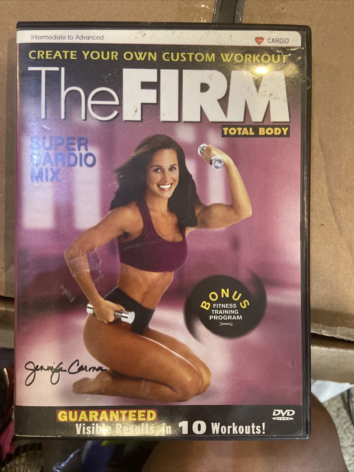 The Firm - Total Body: Super Cardio Mix (DVD, 2002)