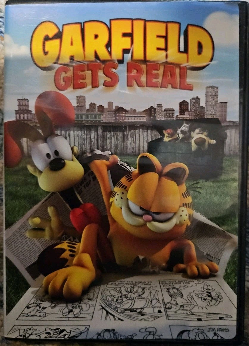 Garfield: the Movie + Garfield Gets Real (DVD, 2004)New Sealed