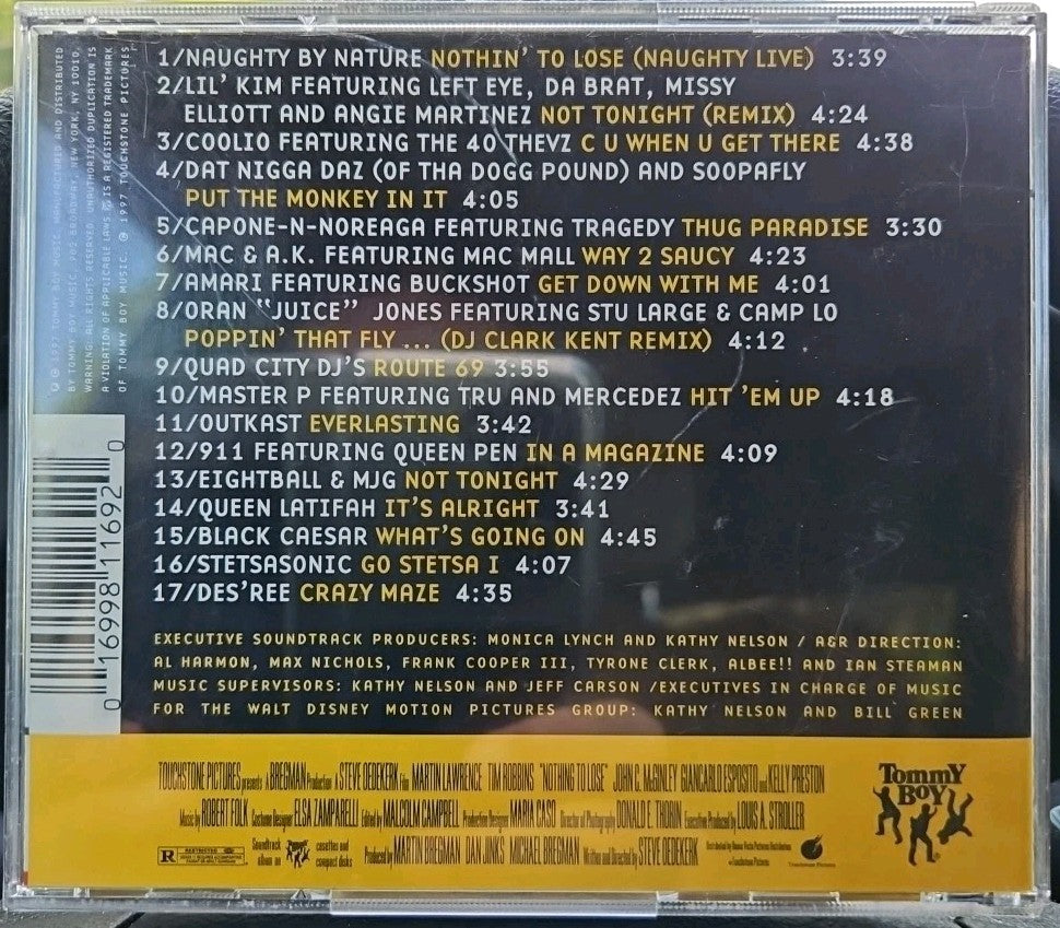 Soundtrack by Nothing to Lose / O.S.T. (CD, 1997) New Sealed