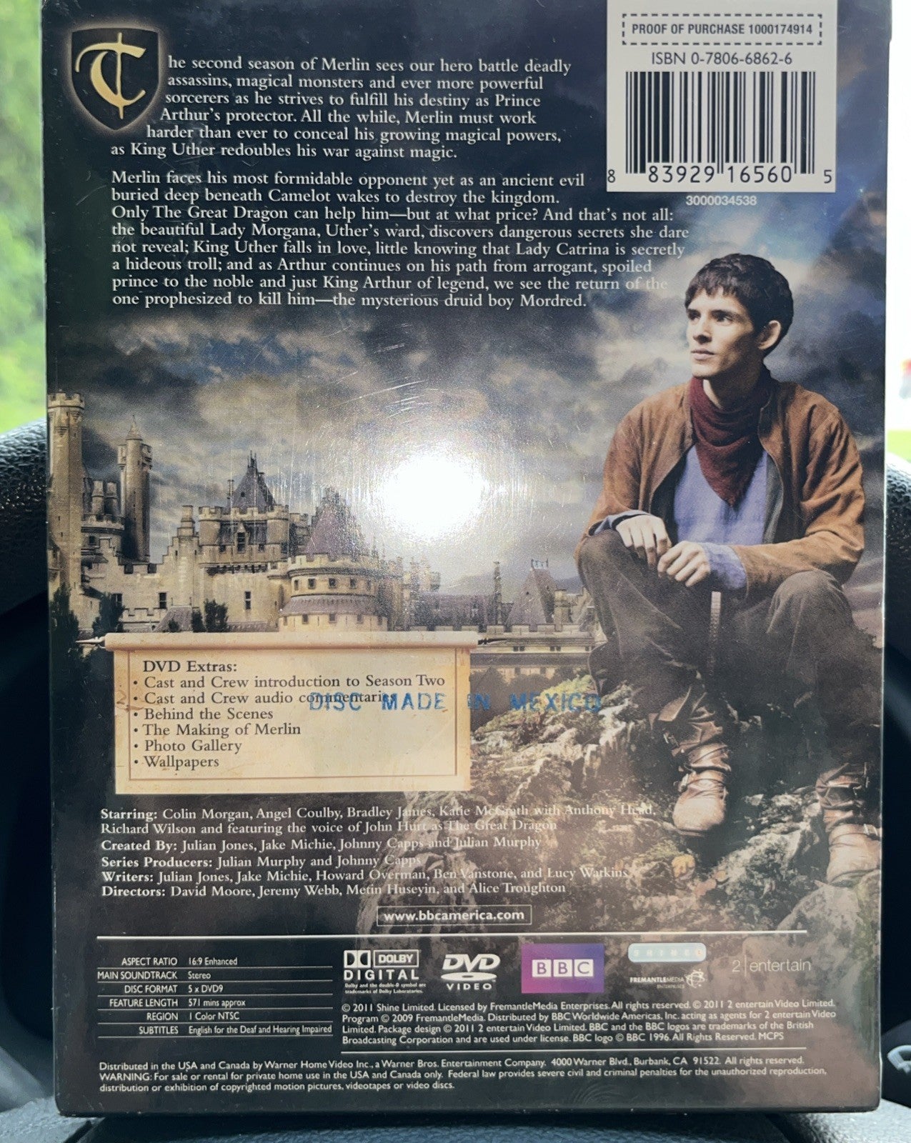 Merlin: Complete Second Season (DVD)