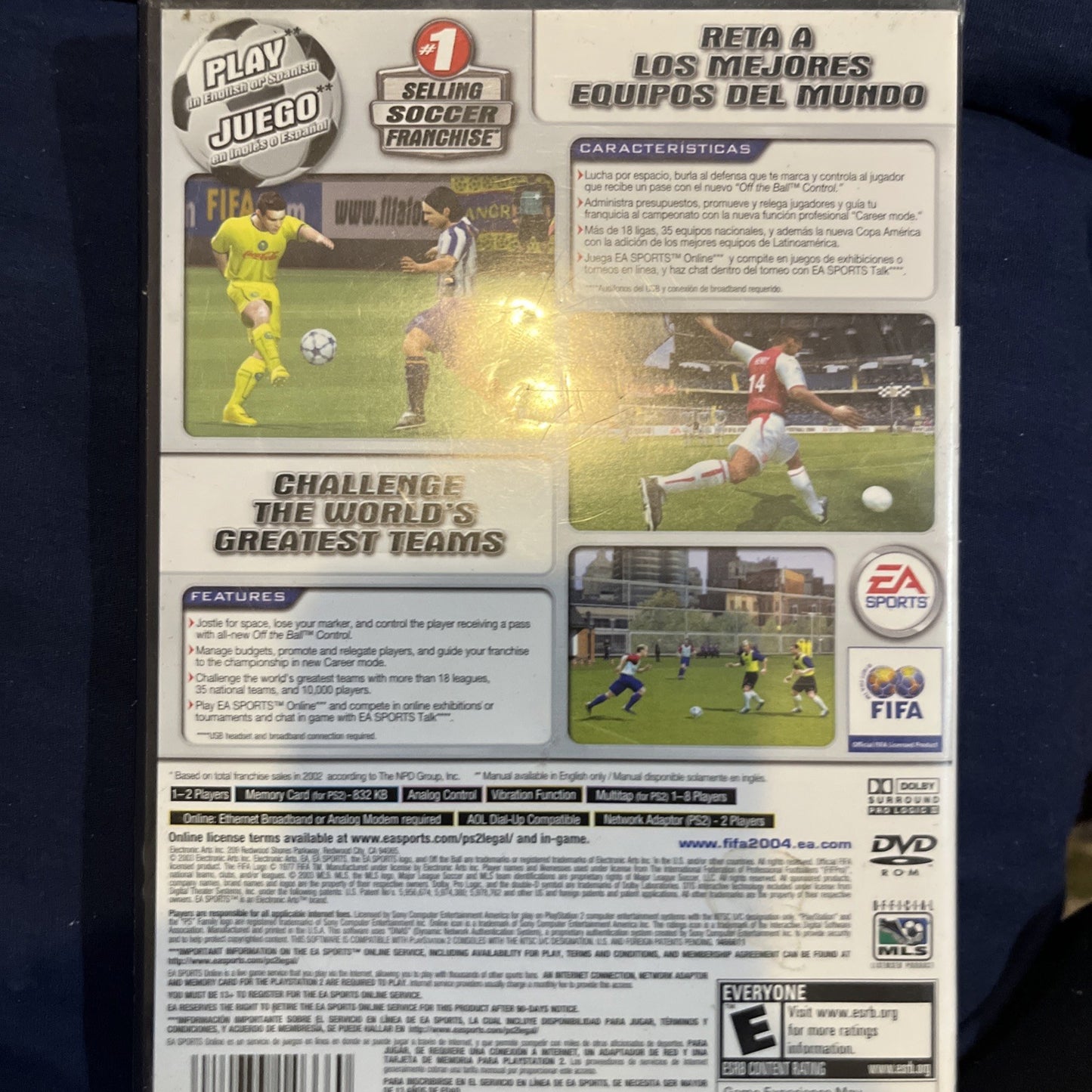 FIFA Soccer 2004 (Sony PlayStation 2, 2003)