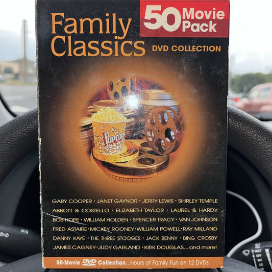 Family Classics 50 Movie Pack (DVD, 2004, 12-Disc Set)