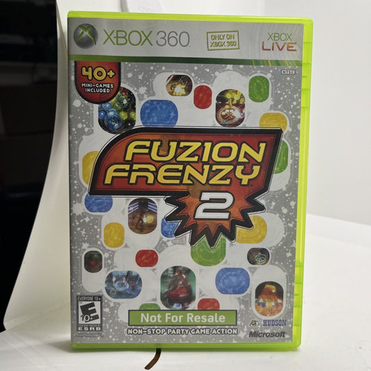Fusion Frenzy 2 Xbox 360 with Manual