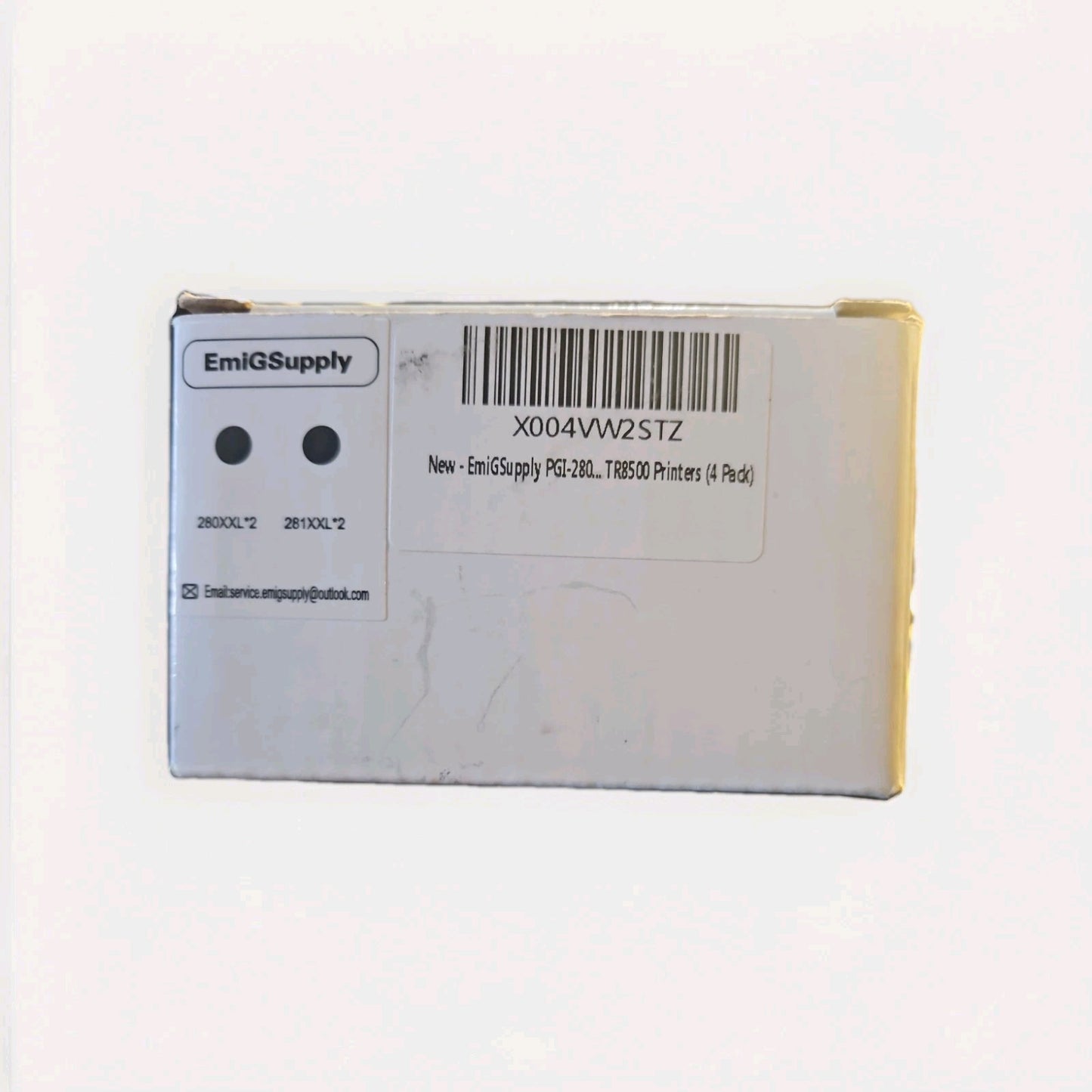 280XXL 281XXL Ink Cartridge Replacement (4 Pack)