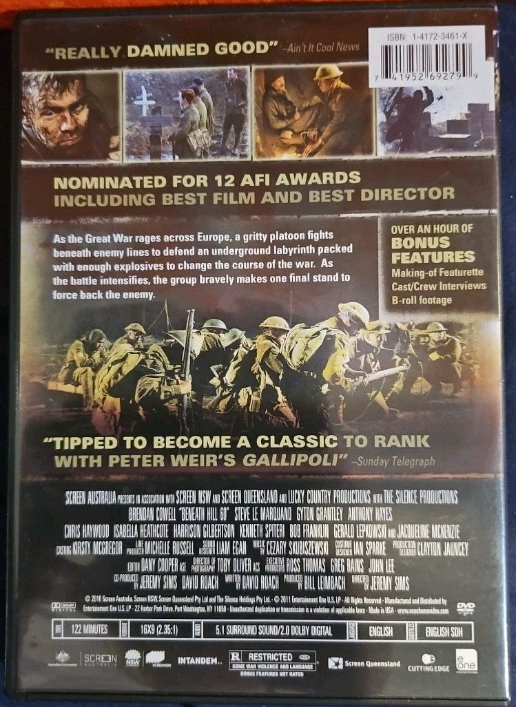 Beneath Hill 60 (DVD, 2010)