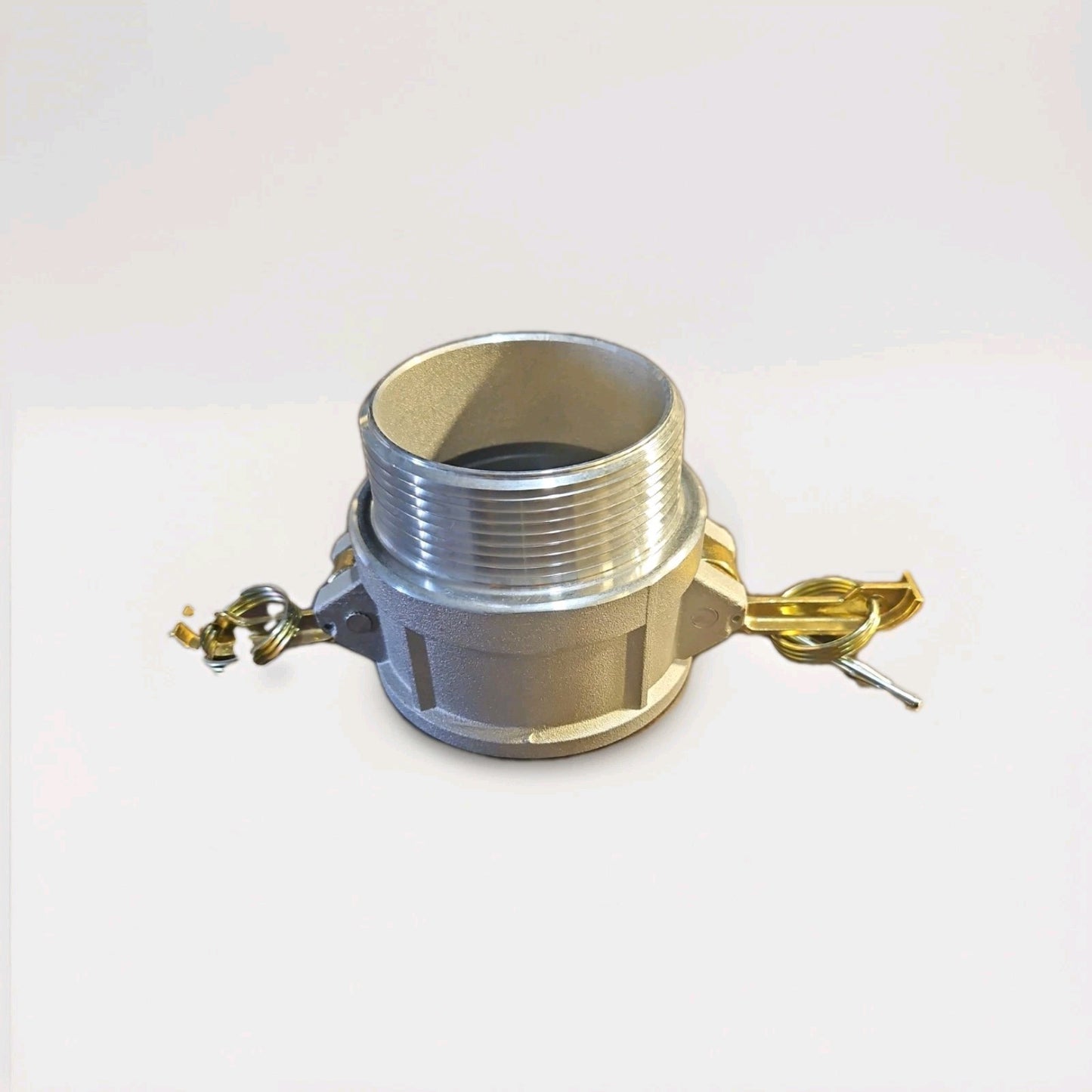 400B 4-inch Female Camlock x MNPT 316 Stainless Steel Quick-Disconnect Fitting