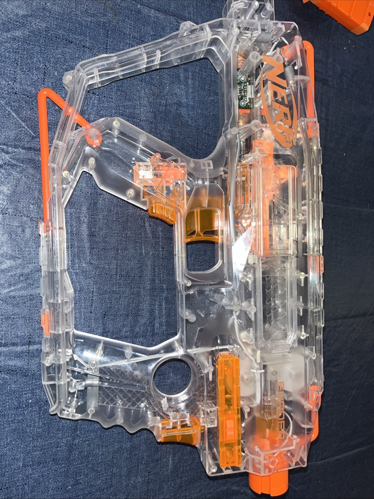 Nerf Motorized Evader Modulus Rifle  w/ Switchable Illumination + 2 Mags