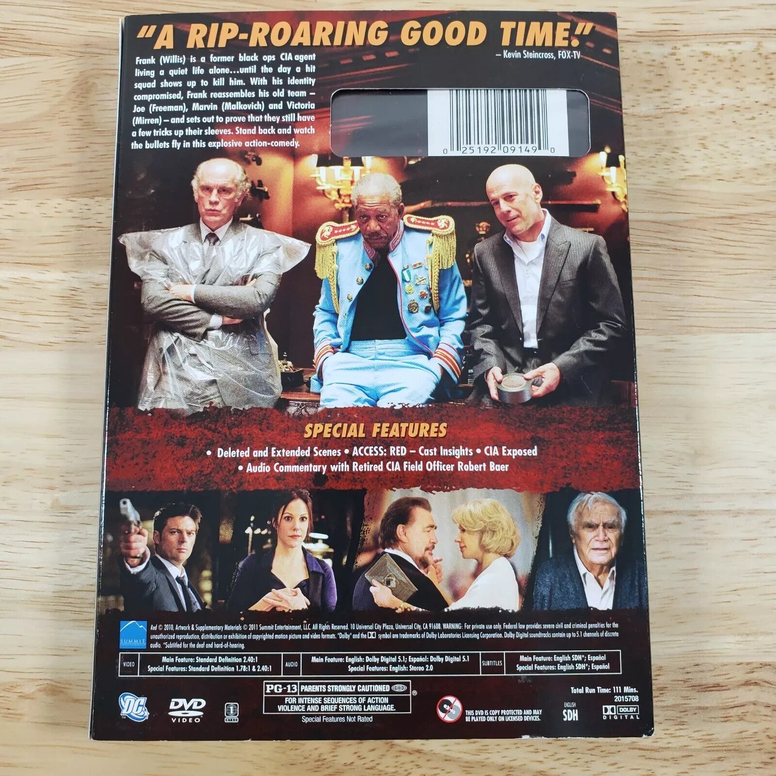 Red (DVD, 2011) NEW SEALED