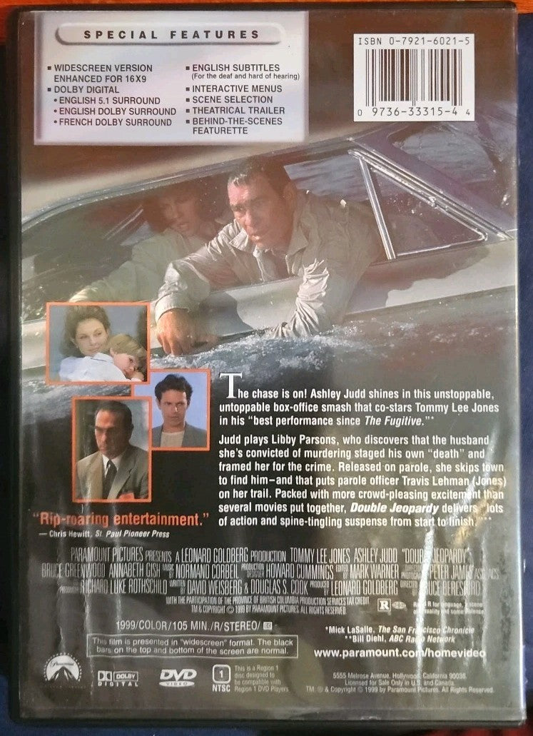 Double Jeopardy (DVD, 1999)