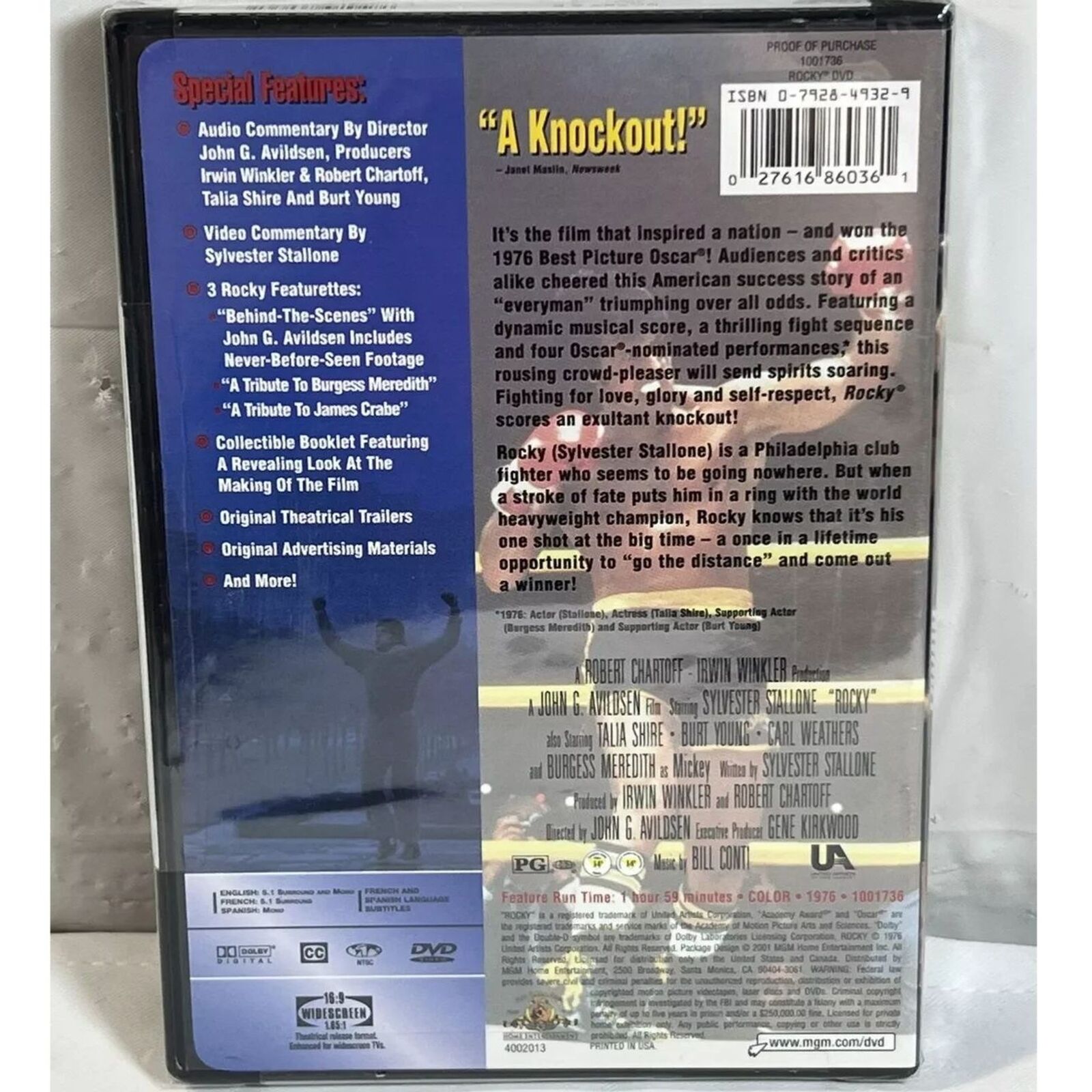 Rocky - Special Edition (DVD) Brand New