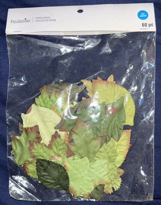 Paper Leaves 60 Piece
