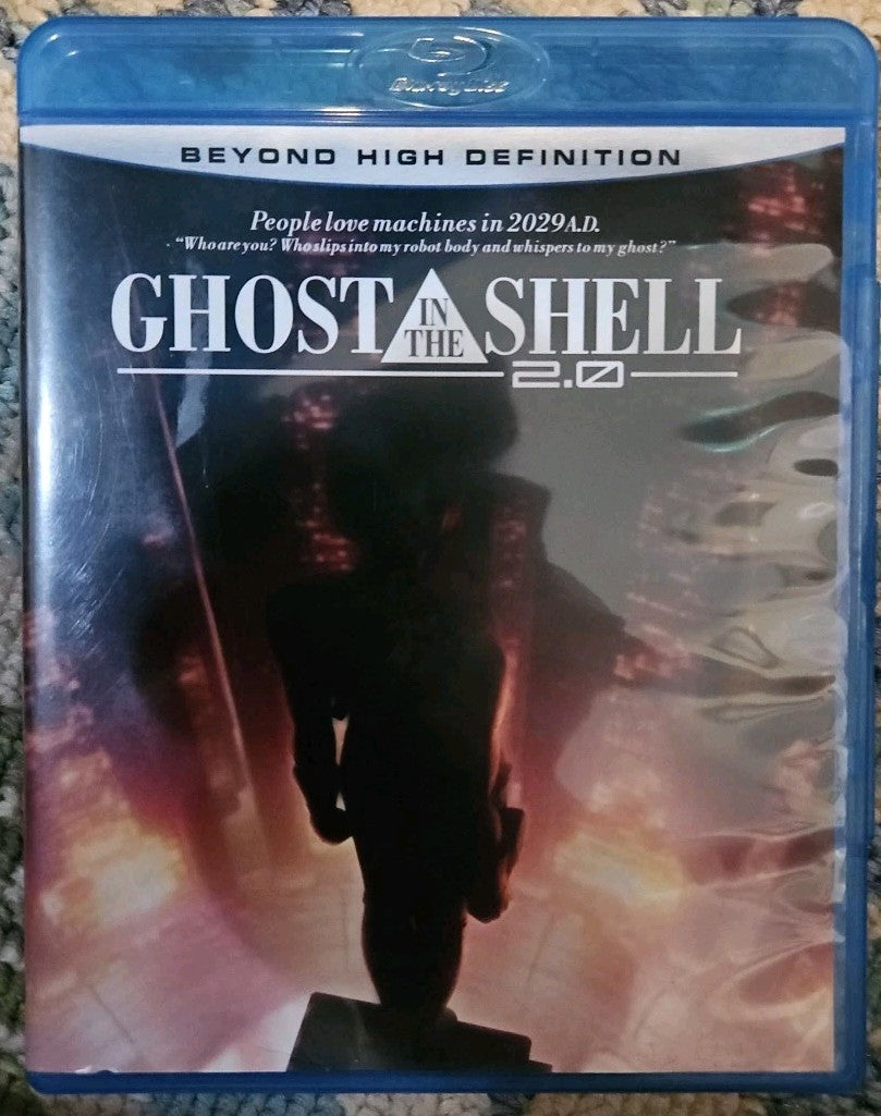 Ghost in the Shell 2.0 (Blu-ray, 1995) New. No Digital Download