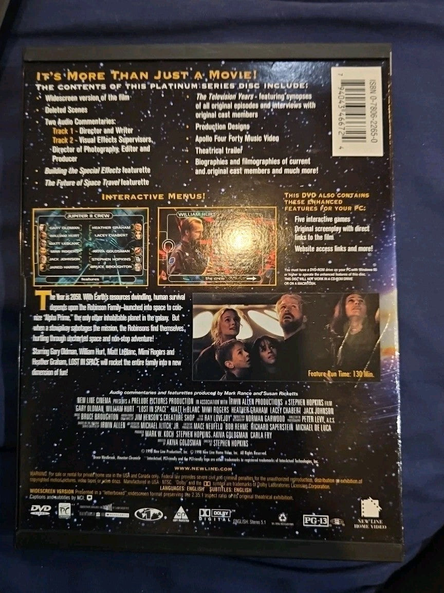 Lost in Space (1998) (DVD, 1998)