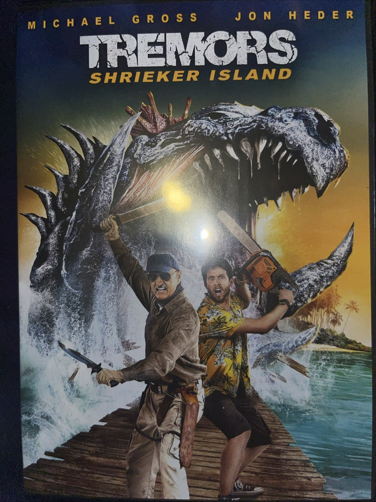 Tremors: Shrieker Island (DVD, 2020) No Digital Download. Tested. New Case.