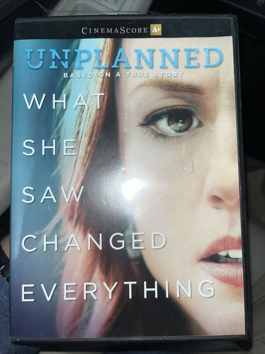 Unplanned - What She Saw Changed Everything (DVD, 2019) New & Sealed