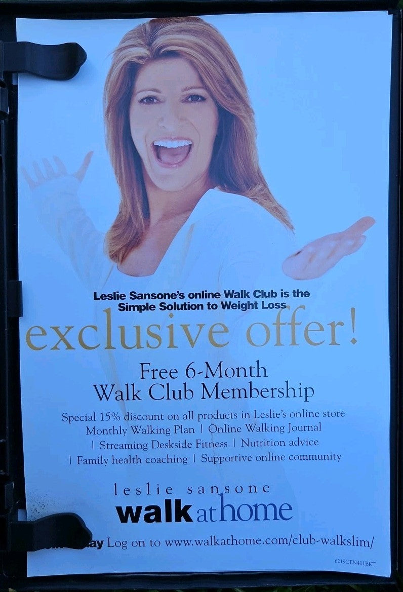 Walk Away the Waistline (DVD, Only) Damaged Artwork. Tested. New Case