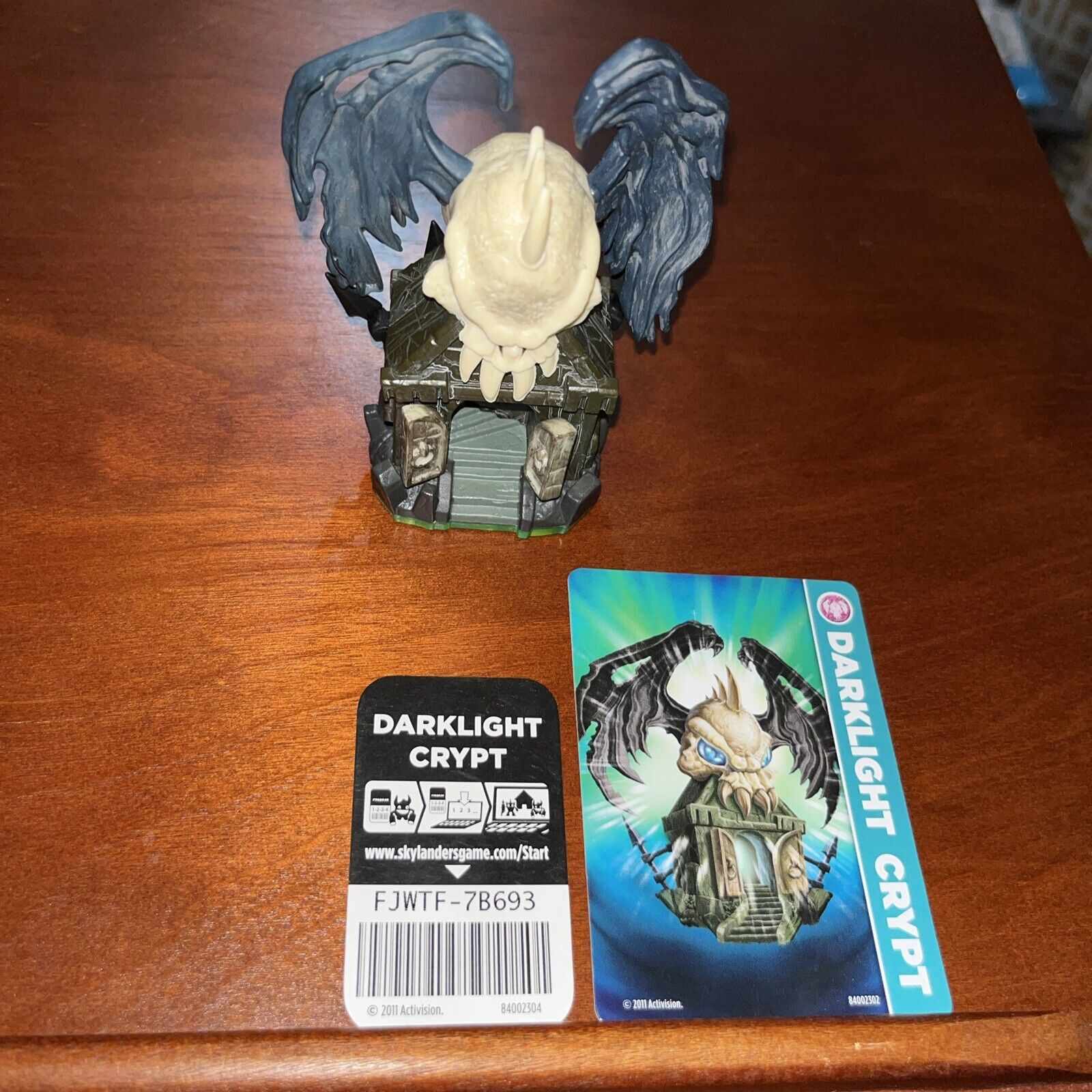 Dark light Crypt With Cards ￼