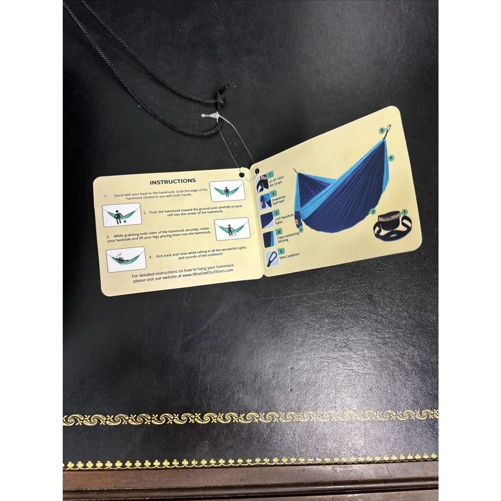 Wise Owl Outfitters - Hammock Camping Set - Factory sealed