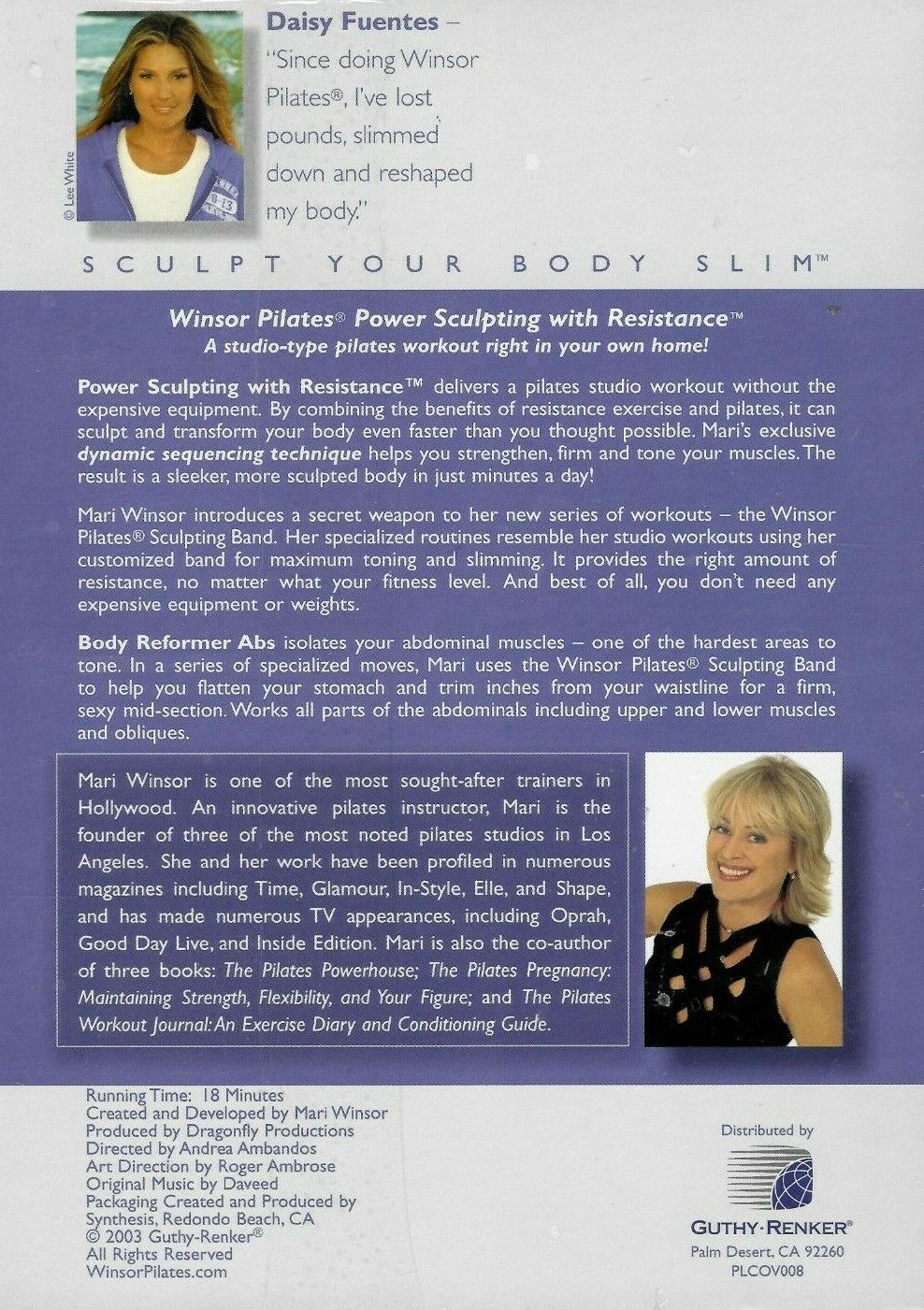 Winsor Pilates - Power Sculpting - Abs (DVD)(Band Not Included)