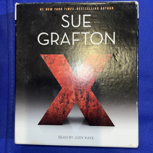 Kinsey Millhone Alphabet Ser.: X by Sue Grafton (2015, Compact Disc, Abridged...