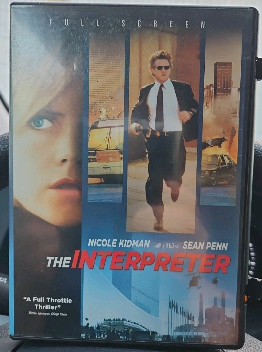 The Interpreter (DVD, 2005, Full Frame) New Sealed
