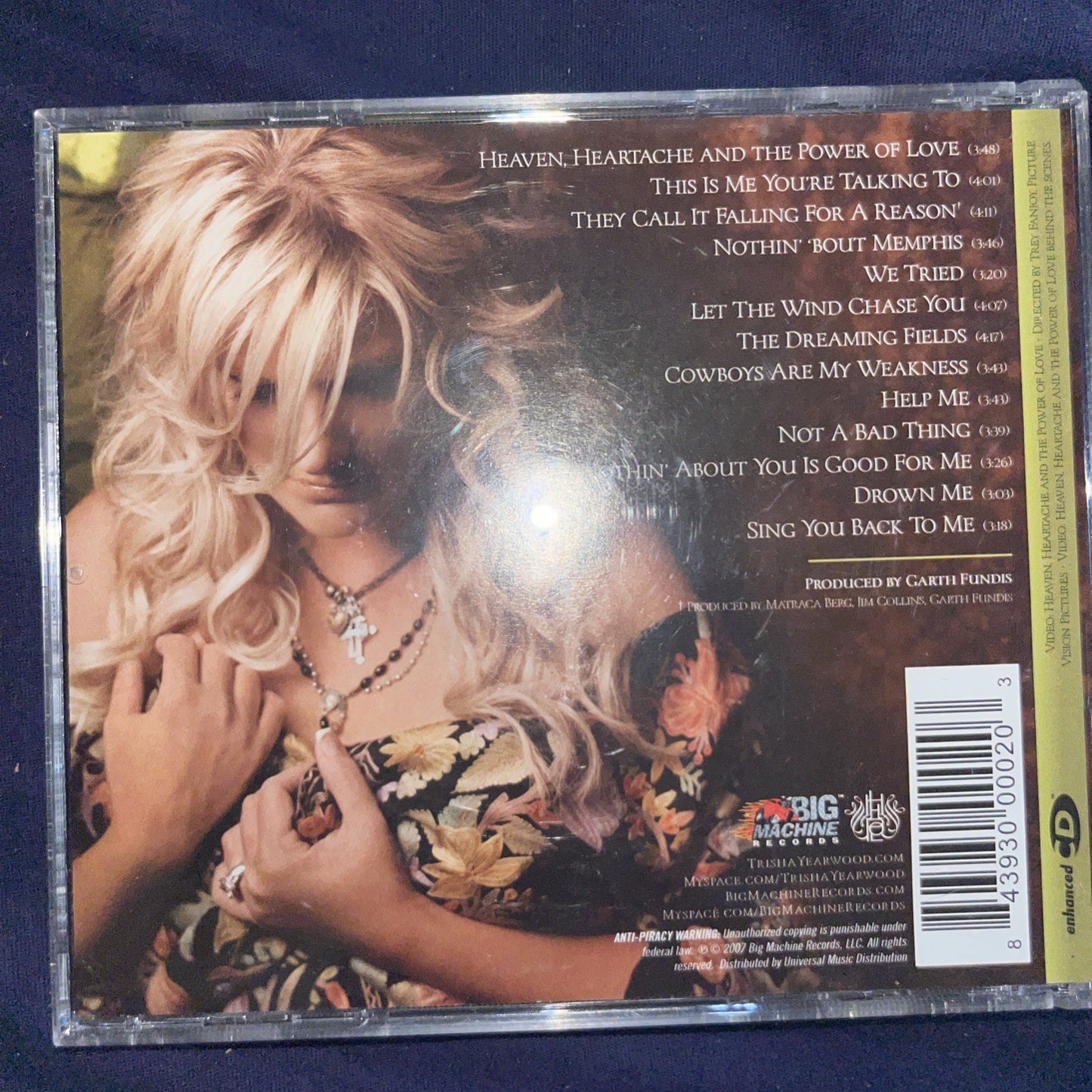 Heaven Heartache & the Power of Love by Trisha Yearwood (CD, 2007)