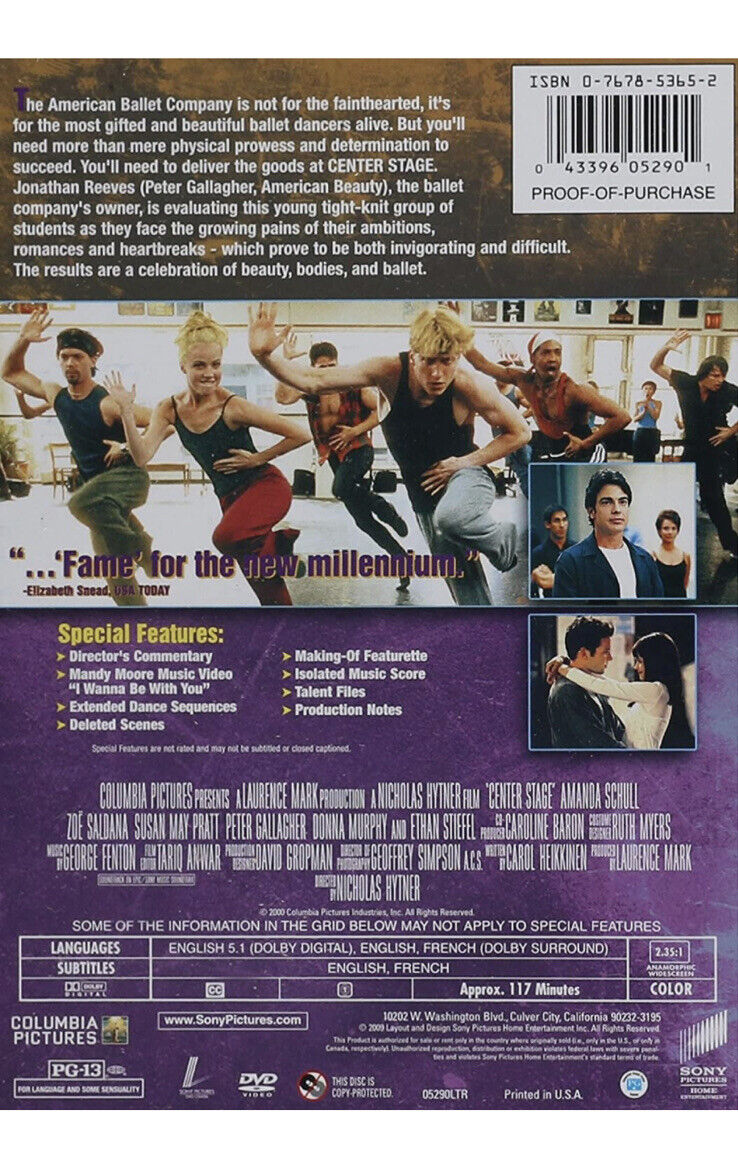Center Stage (Special Edition) - DVD