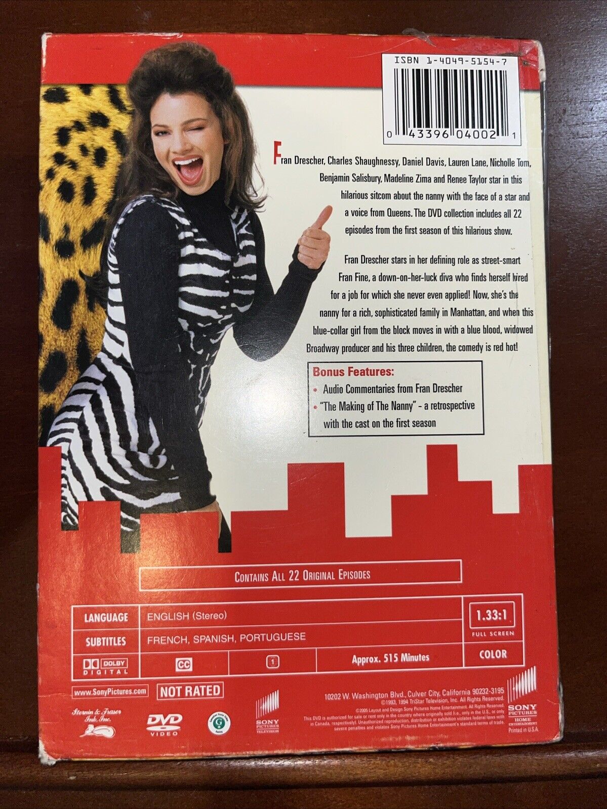 The Nanny - The Complete First Season (DVD, 2005, 3-Disc Set)