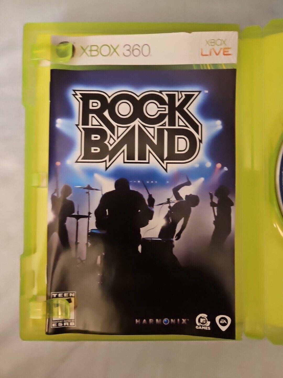 Rock Band (Microsoft Xbox 360, 2007)