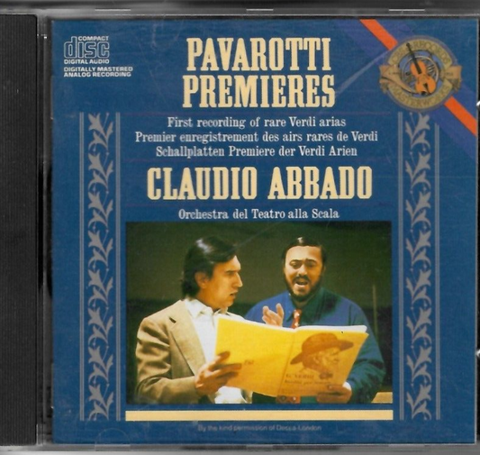 Pavarotti Premieres: Claudio Abbado (CD)